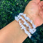 Chalcedony Chip Bracelet | Calm + Communication