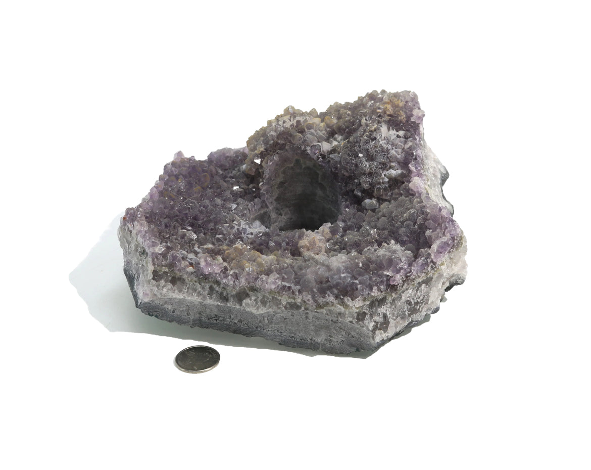 Amethyst Cluster Candle Holder