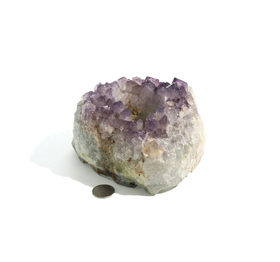 Amethyst Cluster Candle Holder