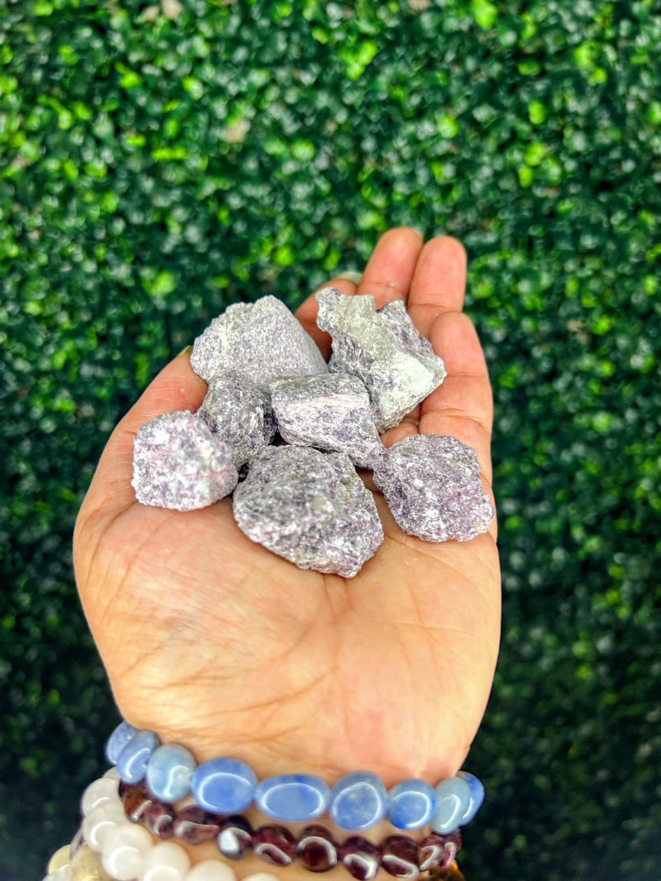 Lepidolite|Raw