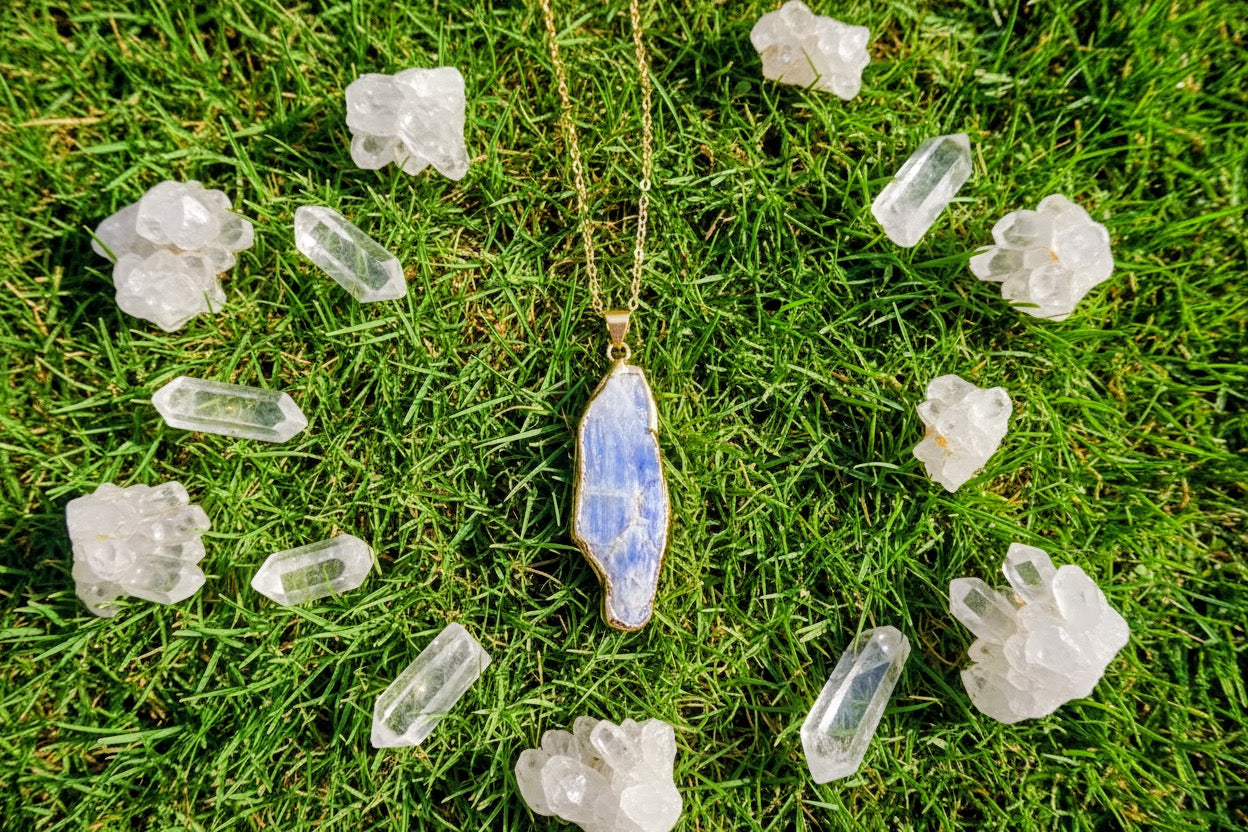 Blue Kyanite Necklace