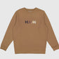Human Embroidered Crewneck