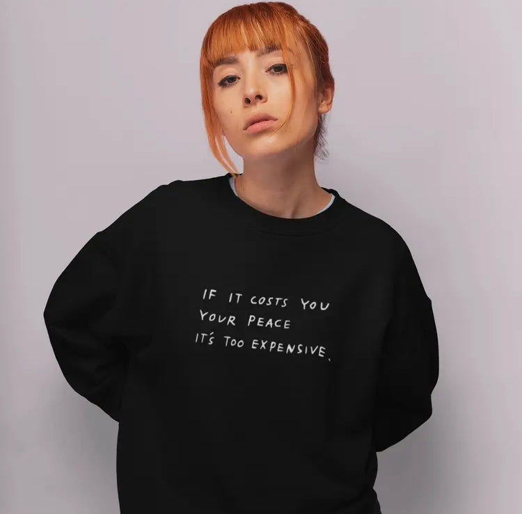 Cost of Peace|Crewneck