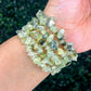 Prehnite Chip Bracelet | Intuition + Inner Peace