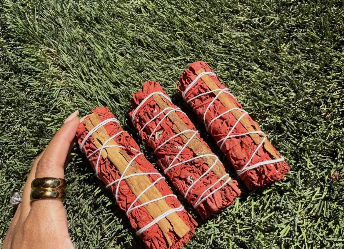 Dragons Blood + Cinnamon White Sage Bundle