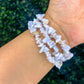 Chalcedony Chip Bracelet | Calm + Communication