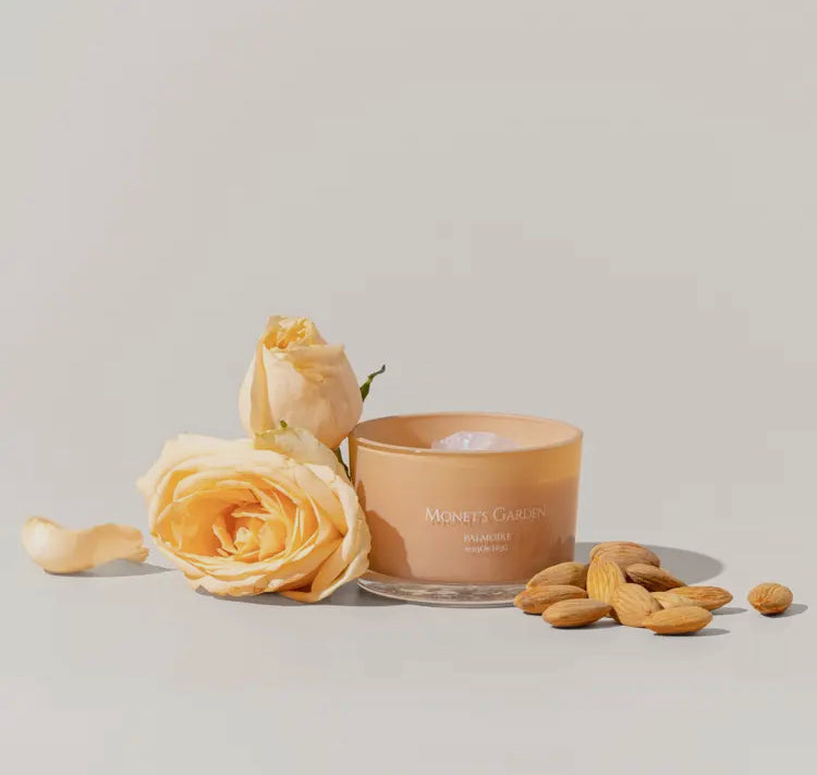 Monet's Garden Mini Soy Wax Candle [Rose/Lily/Almond]