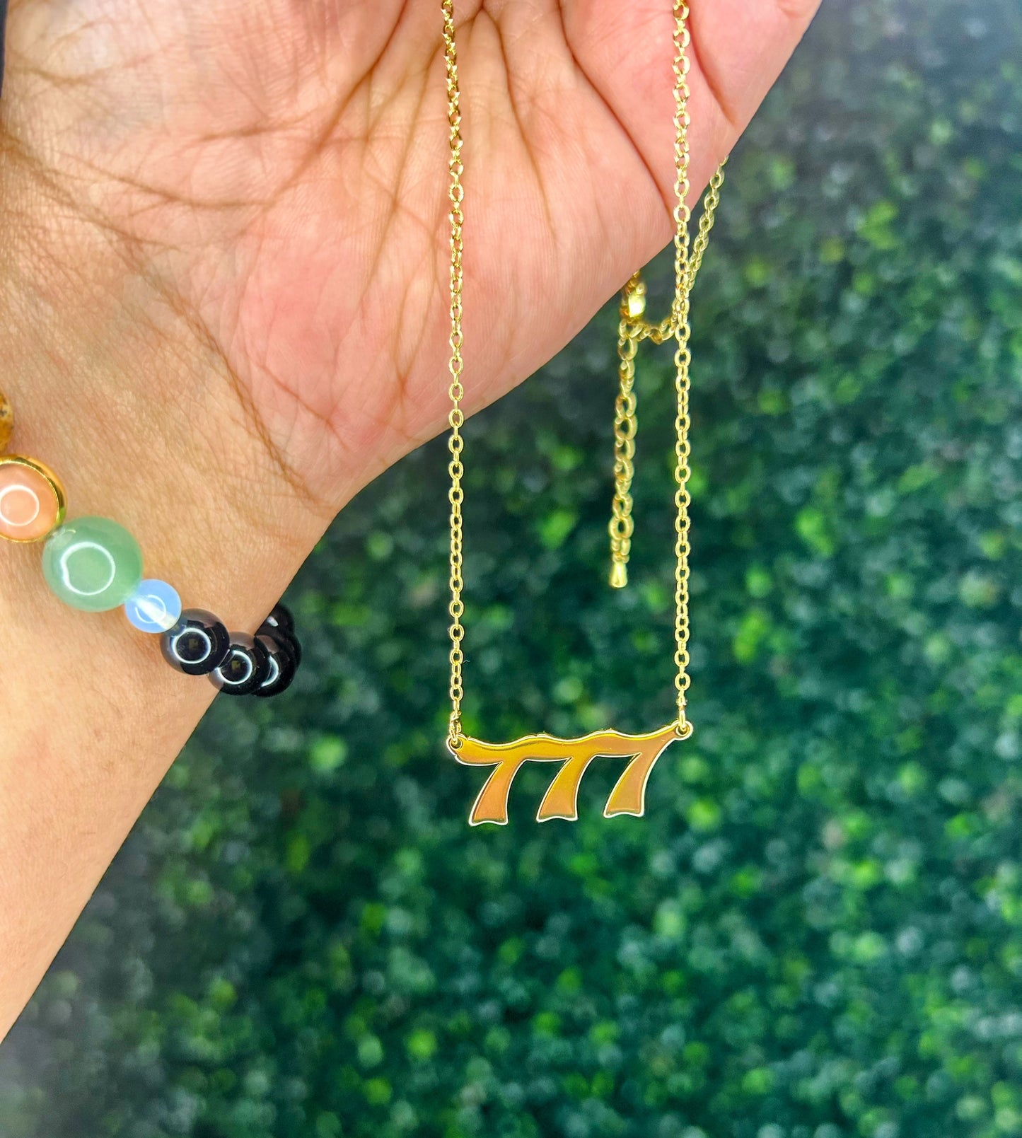 777 Angel Number Necklace