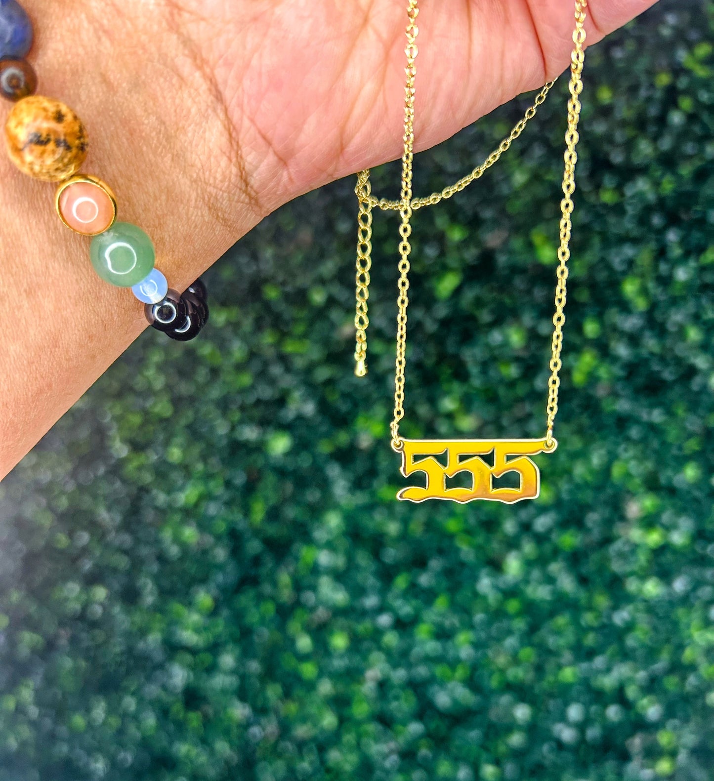 555 Angel Number Necklace