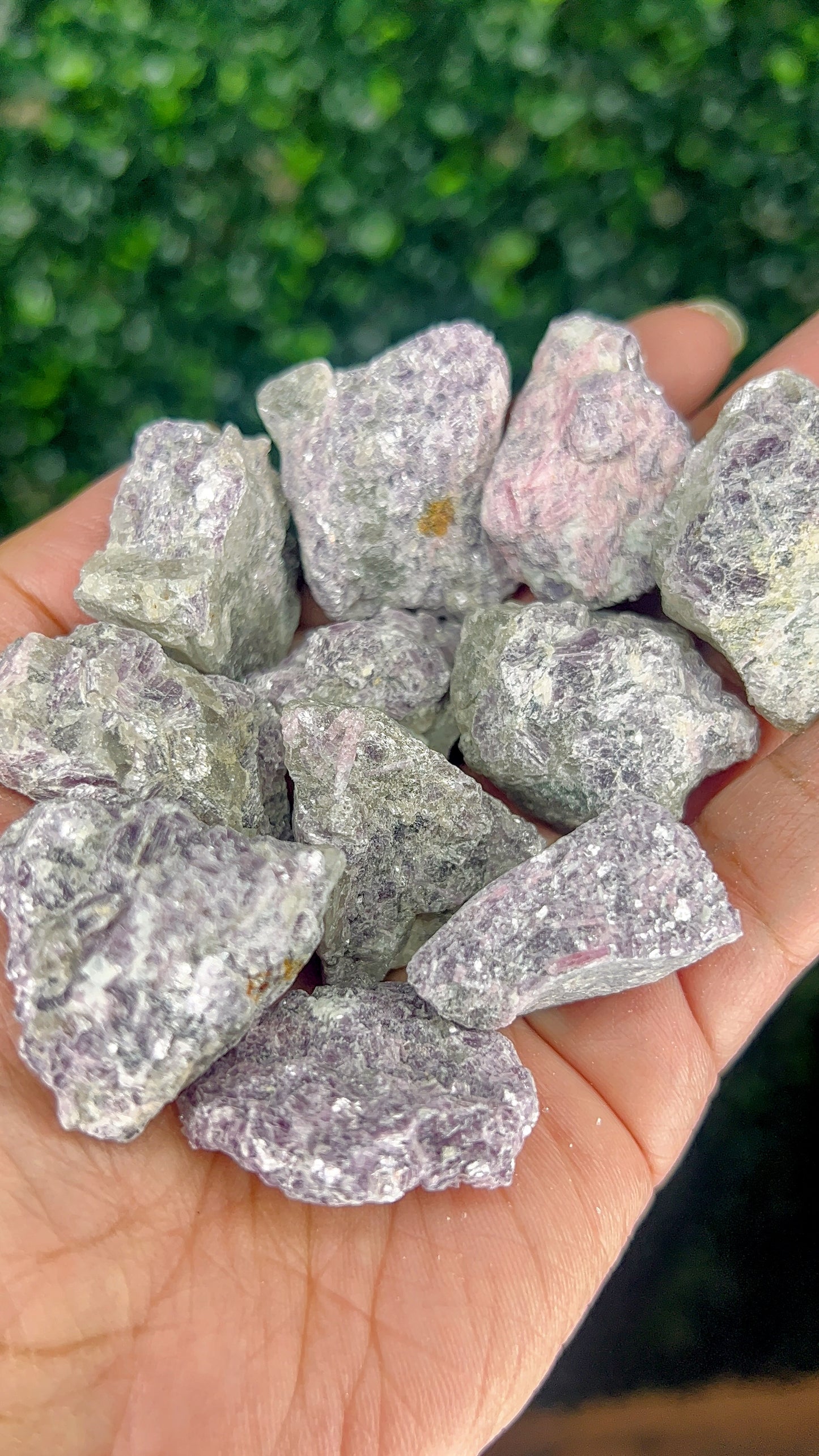 Lepidolite|Raw