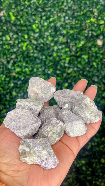Lepidolite|Raw