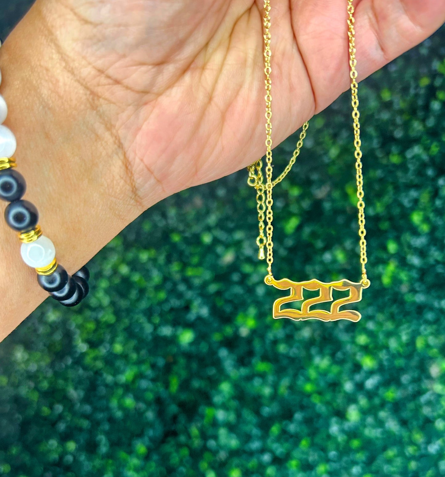 222 Angel Number Necklace