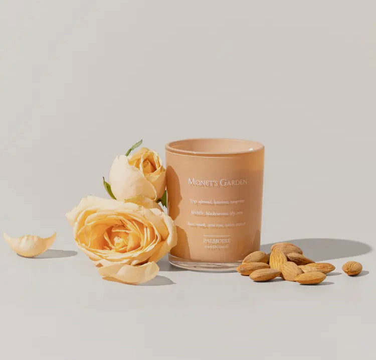 Monet's Garden Soy Wax Candle [Rose/Lily/Almond]