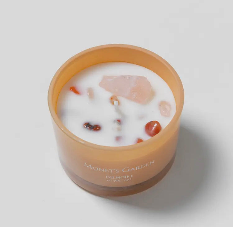 Monet's Garden Mini Soy Wax Candle [Rose/Lily/Almond]