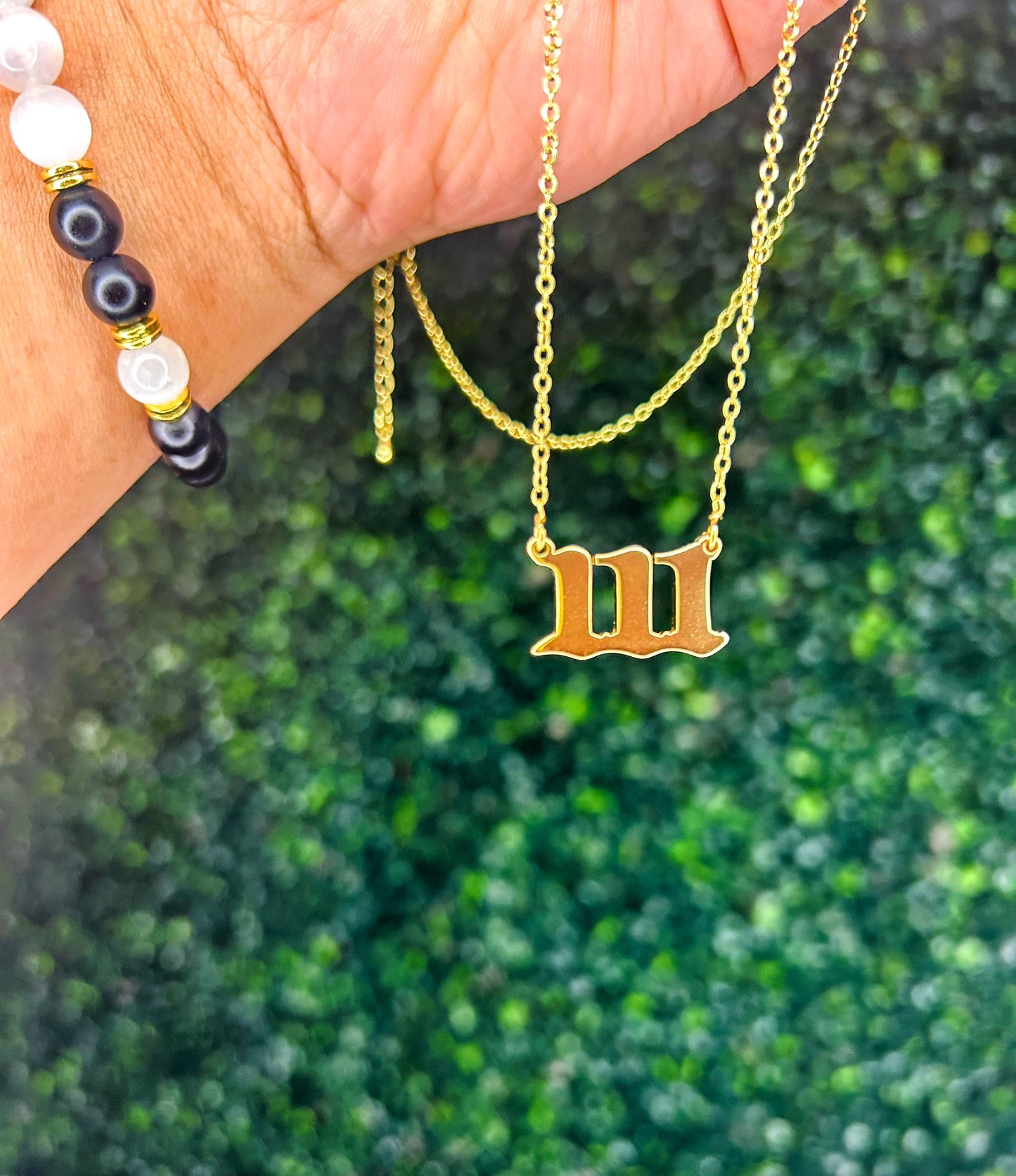 111 Angel Number Necklace
