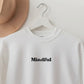 Mindful Crewneck | Black Font