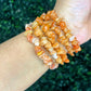 Orange Aventurine Chip Bracelet | Confidence + Creativity
