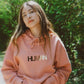 Human Embroidered Hoodie