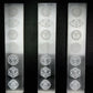 7 Chakra Selenite Crystal Charging Plate