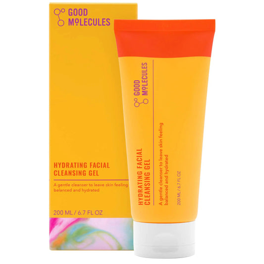 Good Molecules Hydrating Facial Cleansing Gel|Face Wash with Rosewater and Pineapple - Skincare for Face