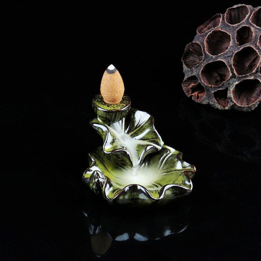 Waterfall Ceramic Incense Burner