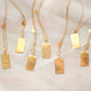 Zodiac Pendant Necklace
