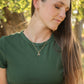Pearl Initial Necklace