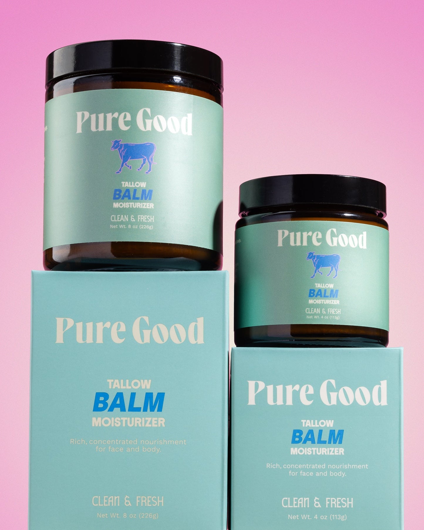 Clean & Fresh Tallow Balm|Cleansing & Acne Prone Skin