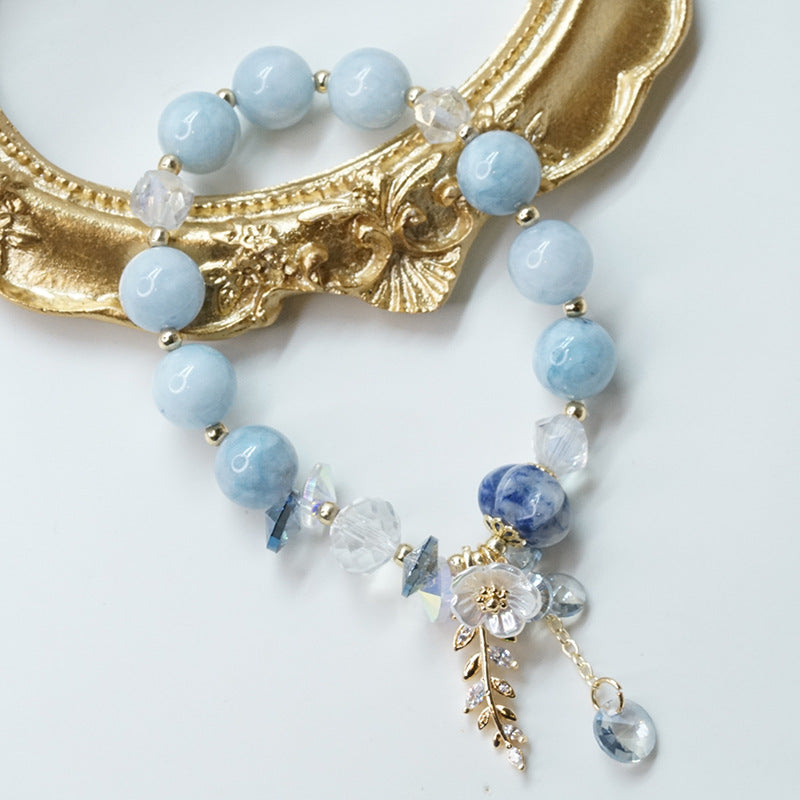 Blue Jade Bracelet