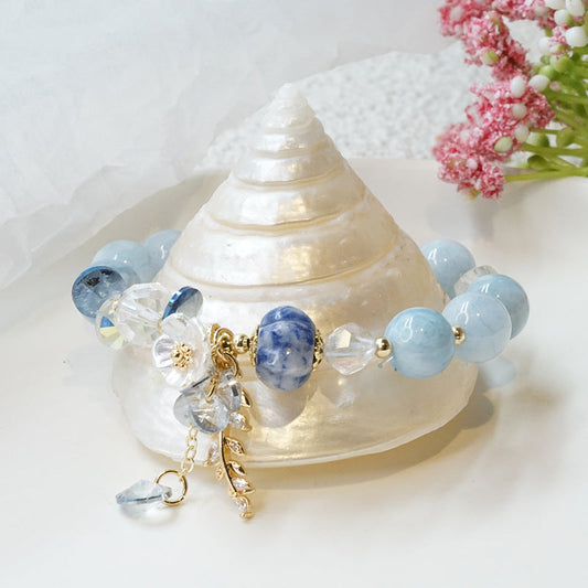 Blue Jade Bracelet