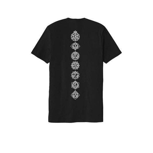 Crystalline Chakras|Unisex Organic Cotton T infused with Clear Quartz