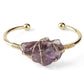 Amethyst Raw Crystal|Cuff