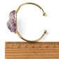 Amethyst Raw Crystal|Cuff