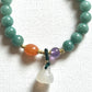 Natural Jade|Fulfillment Bracelet - With Dream Bell Charm