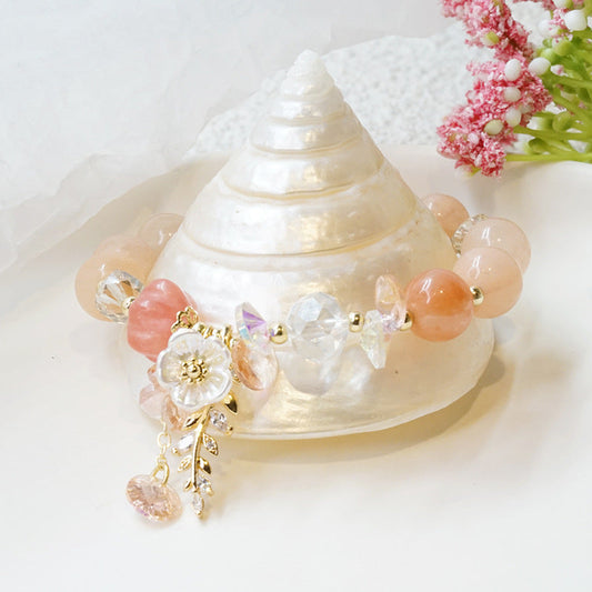 Orange Jade Eternal Beauty Bracelet