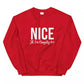 Naughty & Nice Couples Sweatshirt